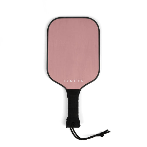 Lymexa Court Set in rose — pickleball paddles with balls